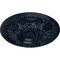 Ekena Millwork Granada Ceiling Medallion (Fits Canopies up to 7 1/8"), 23 1/2"OD x 2 3/4"P, Midnight Dream CM24GAMDF - alternate 2